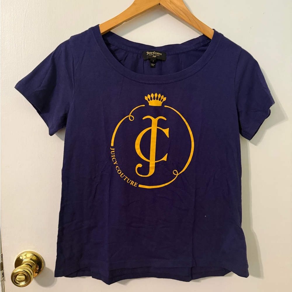 Juicy Couture Black Label Purple Top small